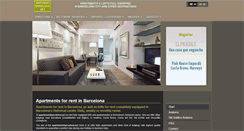 Desktop Screenshot of apartmentsbarcelona.net